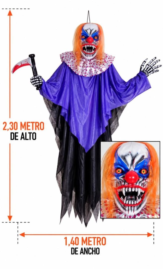 Colgante Payaso Gigante X1