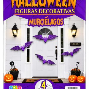 Figuras Decorativas Murcielago X4 unidades