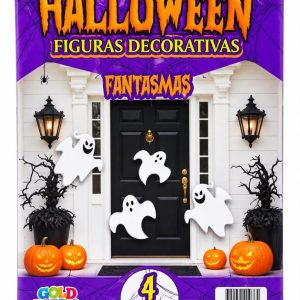 Figuras Decorativas Fantasma X4 Unidades